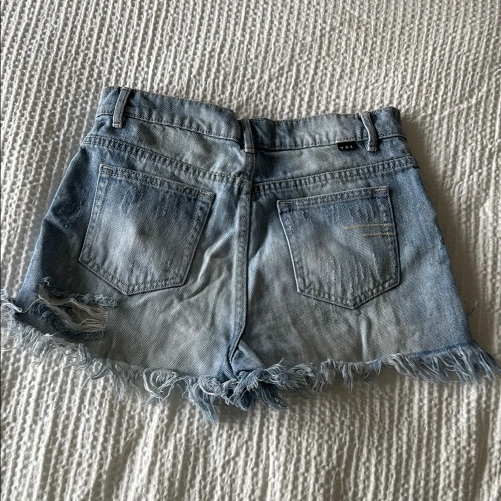 The Fifth Label Distressed Denim Shorts
